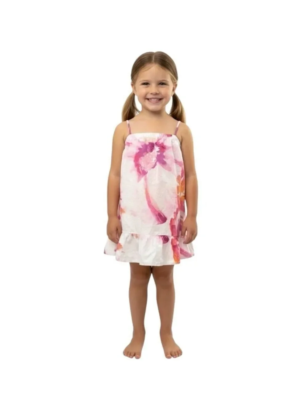 Baby Gap Toddler Size 3 Years Watercolor Multi-color Sundress